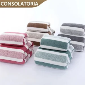 New Home Soft and Comfortable Bath Towels for Men and Women, Absorbent and Comfortable Couple's Large Towels, Wrapping Towels 1