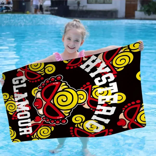 H-Hysteric M-Mini Big Microfiber Beach Towels Quick Dry Towel Sand Beach Towels Pool Towel For Travel Swim Pool Yoga 1