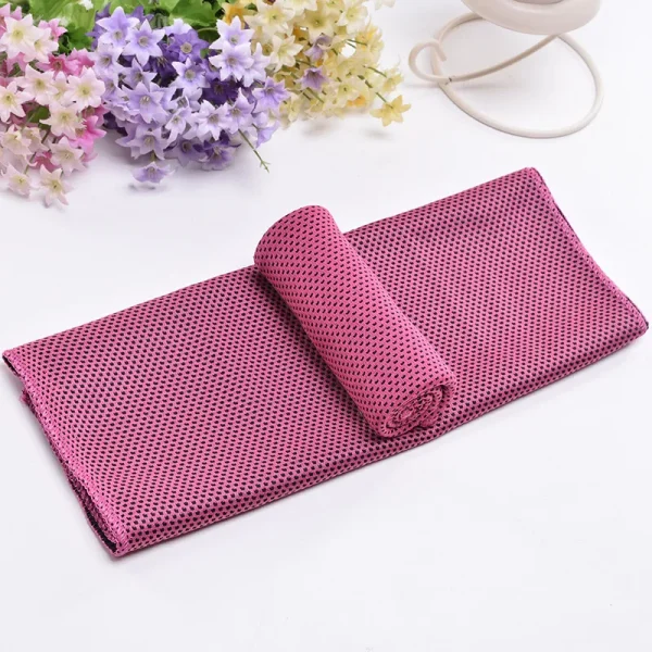 10PCS Cooling Towel Ice Towel for Neck Workout Towel, Microfiber Towel Soft Breathable Chilly Towel for Sports Yoga Gym Outdoor 6