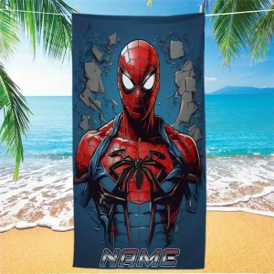 Personalized Spider-Man Beach Towel: Dive into Style! Suitable for beach towels, towels, bath towels 1
