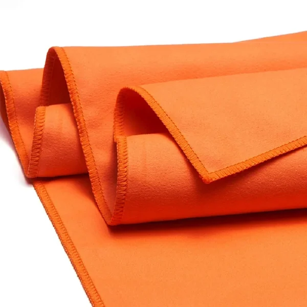 1PC Orange Portable Sports Towel Swimming Quick Dry Microfiber Fabric Gym Fitness Basketball Camping Hiking Running Beach Towels 2