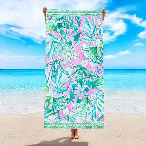 1 Extra Large Quick Dry Skeleton Beach Towel - Lightweight Polyester Blend, Fun Gothic Pattern for Men and Women, Great for Bath 3