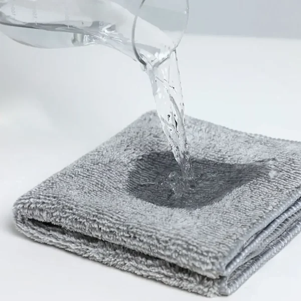 5pcs-Bamboo Charcoal Fiber Cleaning Cloths Thickened Water Absorbent Towel Kitchen Non-Stick Oil Rags Home Cleaning Dishcloth 3