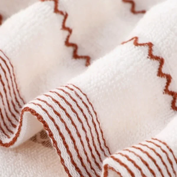3pcs Set Cotton Towels 35x75cm 70x140cm Embroidered Bathroom Geometric Big Bath Hand Face Shower Towels Cover 수건 세트 Toallas 4