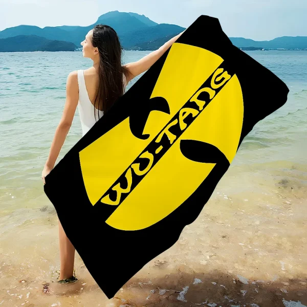 Singer W-WU-T--TANG Microfiber Beach Towel Absorbent Quick Dry Soft Yoga Swimming Resort Mountain Climbing Towel 2