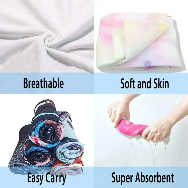 Customized Photo Logo Cape Hooded Bath Towel Robe Poncho Swimming Beach Towel Surf Man Lady Fast Quick Dry Bathrobe Beachwear 6