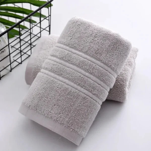 1pc Face Towel Absorbent Pure Hand Face Cleaning Hair Shower Microfiber Towels Bathroom Home Hotel for Adults 3