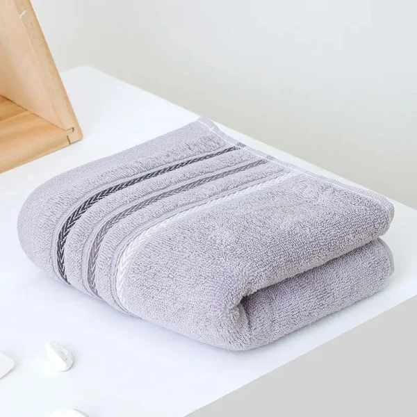1pc Face Towel Absorbent Pure Hand Face Cleaning Hair Shower Microfiber Towels Bathroom Home Hotel for Adults 4