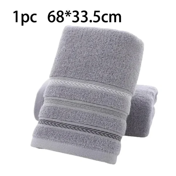 1pc Face Towel Absorbent Pure Hand Face Cleaning Hair Shower Microfiber Towels Bathroom Home Hotel for Adults 6