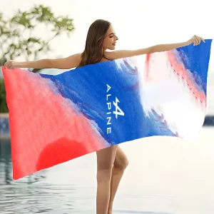 Beach Towels Adults New Fashion Children's Bath Towel Alpine F1 Serviette Sport Hair Towels for the Body Bathroom Accessories 1