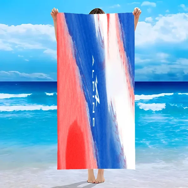 Beach Towels Adults New Fashion Children's Bath Towel Alpine F1 Serviette Sport Hair Towels for the Body Bathroom Accessories 2