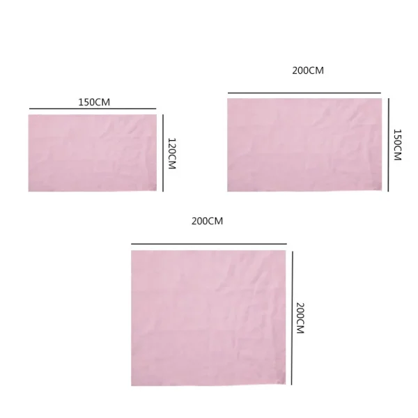 Sand Free Beach Towel Portable Blue beach Towels Anti-slip Sand Mats Polyester Outdoor Towel for Beach support drop ship 6
