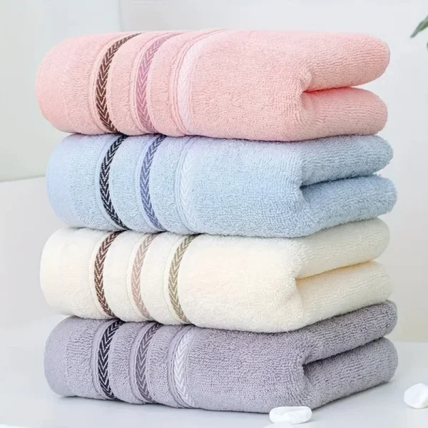 Thick cotton towel Household face wash gift towel Return towel, absorbent towel 1