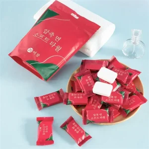 20/40 Towel Pcs Compressed Bath Towels Bathroom Accessories Hotel For Home & Garden Portable Wet Tissue Compact Household Wipes 1
