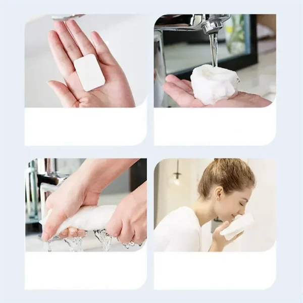20/40 Towel Pcs Compressed Bath Towels Bathroom Accessories Hotel For Home & Garden Portable Wet Tissue Compact Household Wipes 6