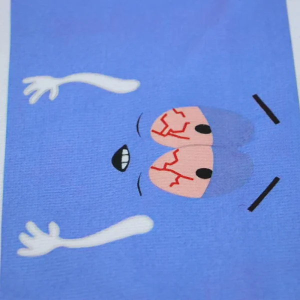 Cute cartoonTowelie Hand Towel Quick-Dry Polyester Woven Dish Cloth Super Soft Fantasy Themed Oblong Towel for Kitchen Bathroom 6