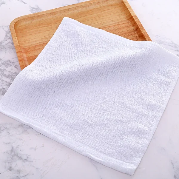 AhLoyalty 5pcs/lot 25*25CM Soft Square Towel Handkerchief Face Hand Small Travel Bathing Towels for Adult Kids Wholesale 4