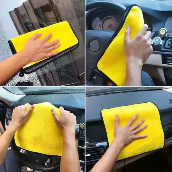 3/5/10Pcs Car Wash Microfiber Towel 30*30CM / 30*60cm Car Cleaning Drying Cloth  Care Cloth Car Wash Towel  Kitchen Towel 3