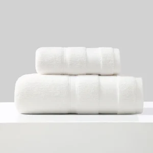 Simple Towel Set Shower +Face Towel 2pcs/Set 100% Cotton Home Hotel Bathroom Washclothes High Quality Adult Kids Towel Set Gift 1