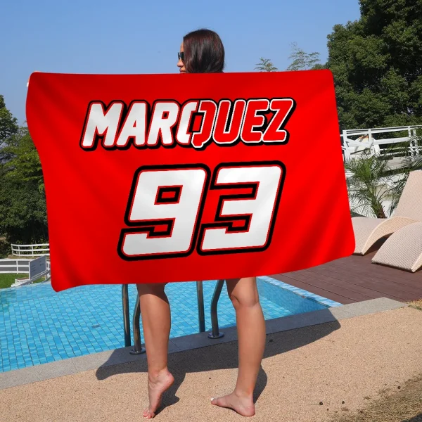 M-Marquez 93 Big Microfiber Beach Towels Quick Dry Towel Sand Beach Towels Pool Towel For Travel Swim Pool Yoga 4
