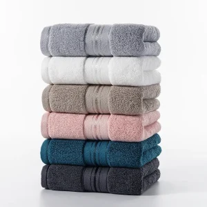 1piece Solid Color Towels Of Different Sizes Cotton Gift Set Comfortable Cotton Towel Bath Towel Absorbent Best Shower Towels 1