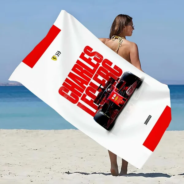 F-Ferrari-I Large Beach Towels Adults Bathroom Towels for the Body Children's Bath Towel Serviette Sport Woman Bathrobe Shower 5