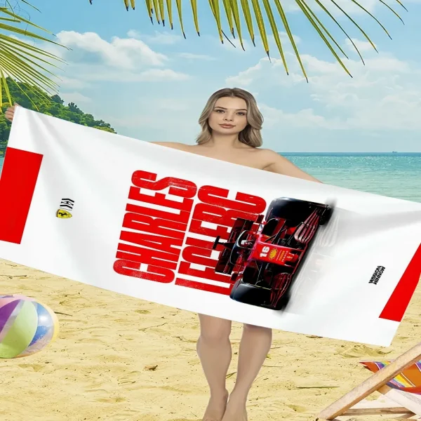 F-Ferrari-I Large Beach Towels Adults Bathroom Towels for the Body Children's Bath Towel Serviette Sport Woman Bathrobe Shower 6