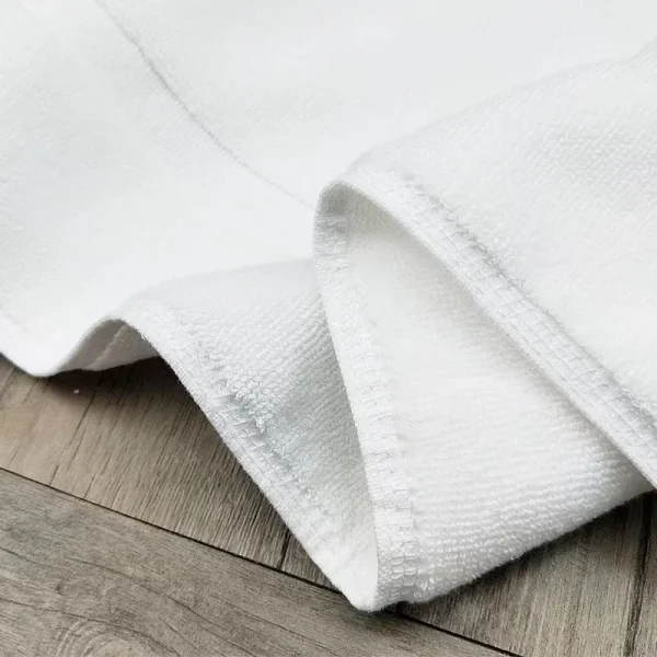 White Floor Towel Thicken Jacquard SPA Bathroom Mat Hotel Home Grey Bath Mats 100%Cotton Non-Slip Water Absorption Bathtub Towel 4