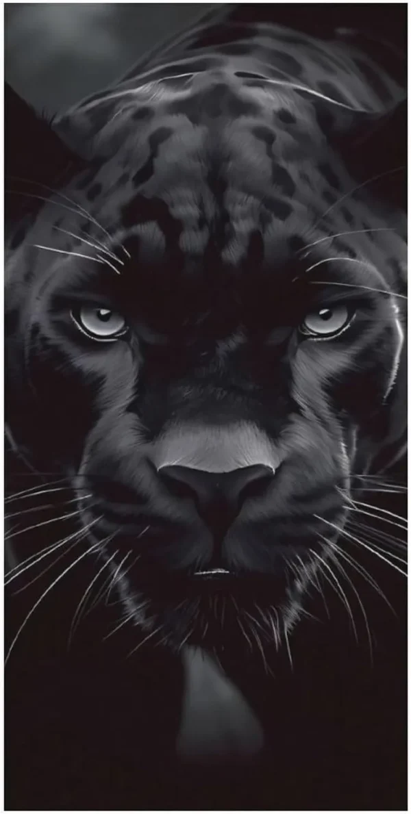 Black Panther Beach Towel: Your Ultimate Beach Companion for Style and Comfort Suitable for towels, bath towels, beach towels 2