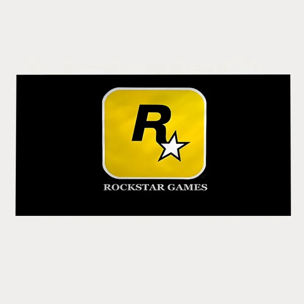 R-Rockstar Games Microfiber Printed Beach Towel Mountain Climbing Yoga Beach Swimming Running Absorbent Soft Towel 5