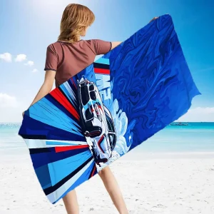 Beach Towel Portable Towel for Fitness B-BMWS Fashion Microfiber Sauna Cloth Sport Towels Gym Towels With Designs Absorbent Home 1