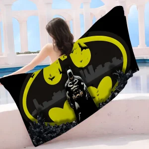 Movie B-Bat-mans Big Microfiber Beach Towels Quick Dry Towel Sand Beach Towels Pool Towel For Travel Swim Pool Yoga 1