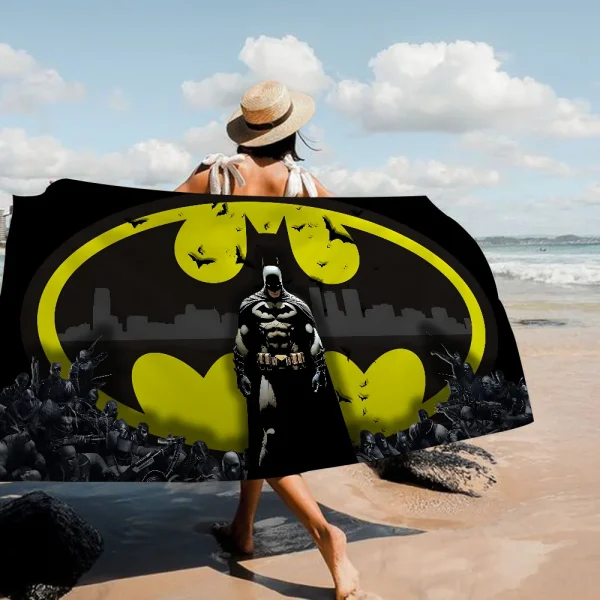 Movie B-Bat-mans Big Microfiber Beach Towels Quick Dry Towel Sand Beach Towels Pool Towel For Travel Swim Pool Yoga 3