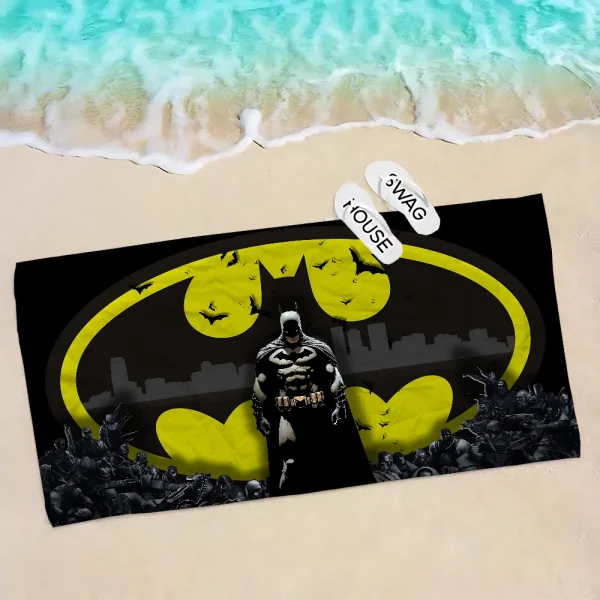 Movie B-Bat-mans Big Microfiber Beach Towels Quick Dry Towel Sand Beach Towels Pool Towel For Travel Swim Pool Yoga 4