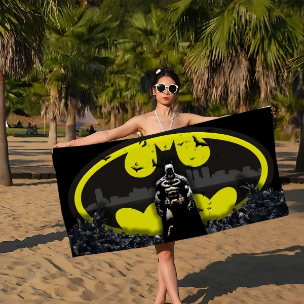 Movie B-Bat-mans Big Microfiber Beach Towels Quick Dry Towel Sand Beach Towels Pool Towel For Travel Swim Pool Yoga 6