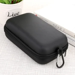 Portable Storage Bag for Power Bank Cable EVA Hard Case Earphone Phone Holder Travel Digital Accessories Storage Bag with Buckle 1