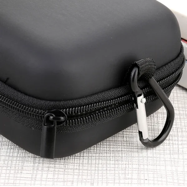 Portable Storage Bag for Power Bank Cable EVA Hard Case Earphone Phone Holder Travel Digital Accessories Storage Bag with Buckle 5