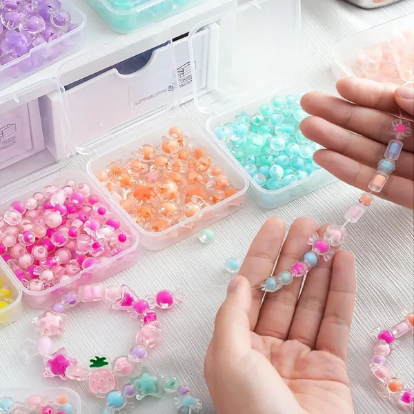 4/12/14/15/30/45 Grids DIY Diamond Painting Multifunctional Storage Box, Nail Art Jewelry Rhinestone Mosaic Storage Container 3