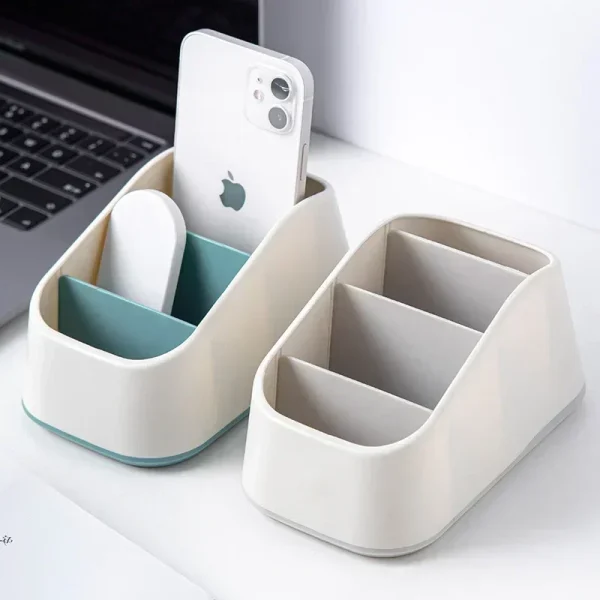 Desktop Storage Box Multifunctional Storage Basket Key Finishing Box Remote Control Storage Box Cosmetic Storage 3