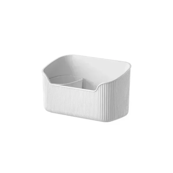 Matte Cosmetic Organizer Bathroom Bedroom Desktop Storage For Make Up Lipstick Perfume Skincare Cosmetic Built-in Storage Box 6