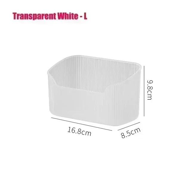 Transparent white L
