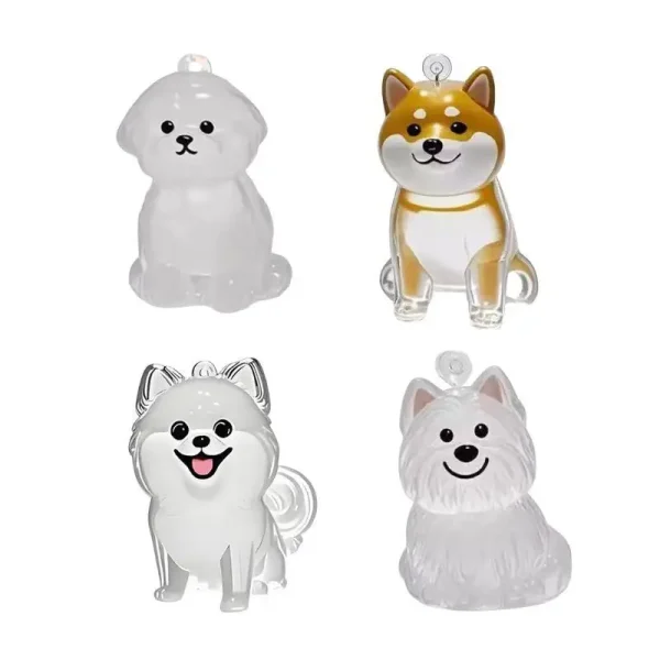 Transparent Dog Hair Storage Box Pet Fur Keepsake Capsule For DIY Crafts Memorial Gift For Pet Lover Home Display Handmade Decor 1