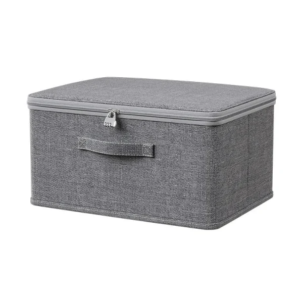 Foldable Fabric Storage Box Multi-Purpose Closet Organizer for Clothes Office Supplies Storage Trunks for Home Organization 6