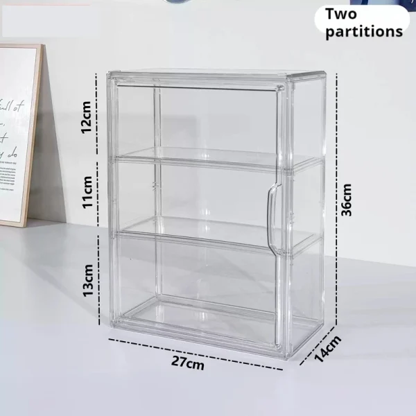 Blind Box Storage Display Box Bubble Mart LABUBU Handheld Storage Desktop Dustproof Transparent Acrylic Display Cabinet 6