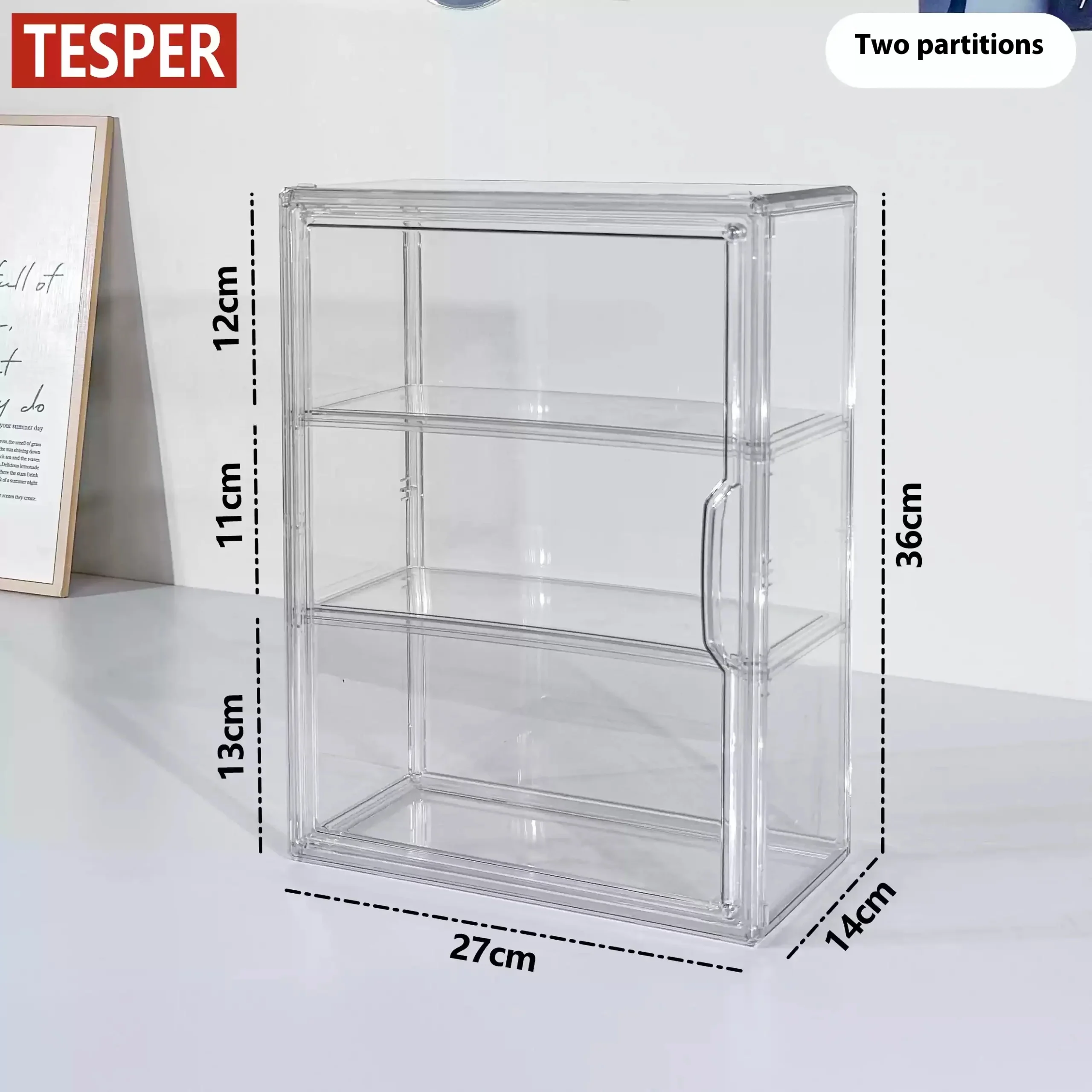 2 partitions 1pcs