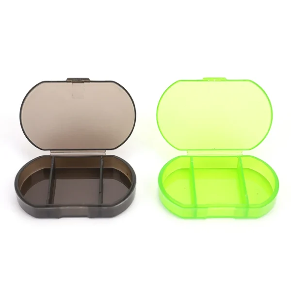 3 Grids Pill Box Mini Pill Case Tablet Pill Organizer Case Dispenser Travel Tablet Holder Container Medicine Drug Storage Box 6