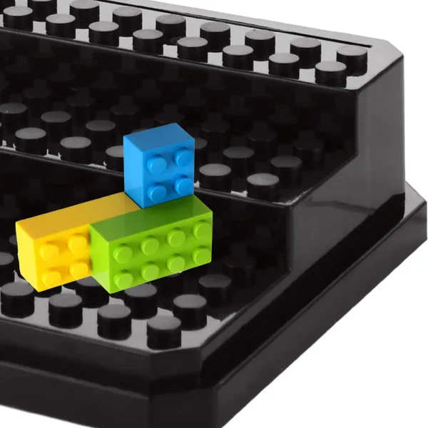 Acrylic Minifigures Display Case, Stackable and Dustproof Building Block Display Box for Lego Action Figure Toys Storage 5