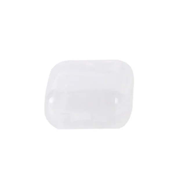 10pcs Plastic transparent small box mini with lid square earplugs jewelry earrings storage earrings box parts box 5