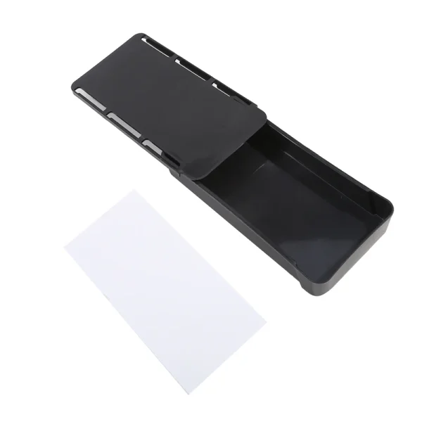Self Adhesive Storage Drawer Box Makeup Pencil Tray Desk Hidden Under Desk Stand Under-drawer Storage Box for Home School Desk 5