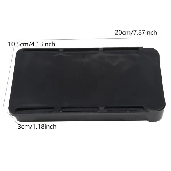 Self Adhesive Storage Drawer Box Makeup Pencil Tray Desk Hidden Under Desk Stand Under-drawer Storage Box for Home School Desk 6